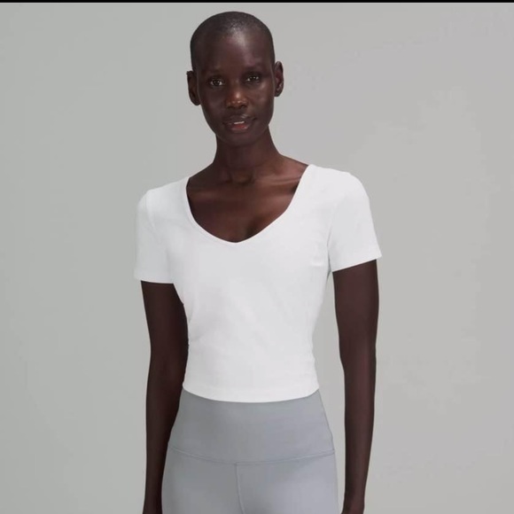 lululemon athletica Tops - Lululemon Align T-shirt
White